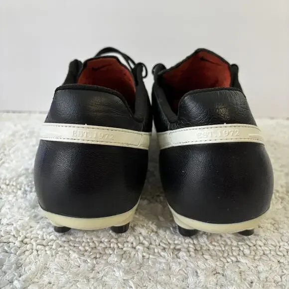 RARE! Nike Premier FG Soccer Cleats Black White Kangaroo Leather Men’s US 14